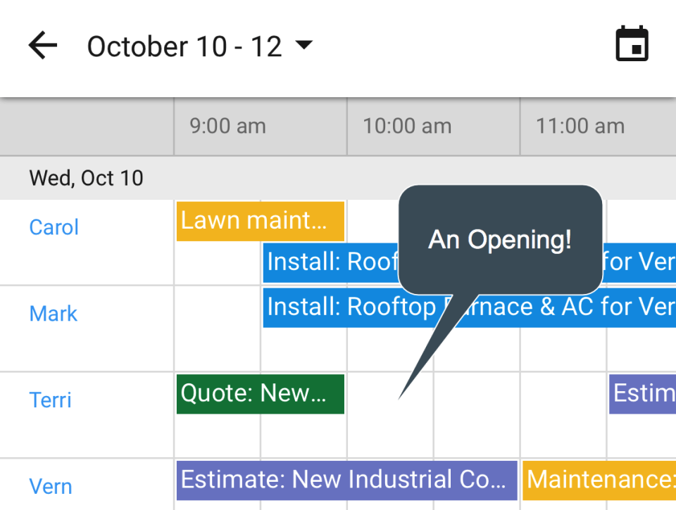 screenshot of Solve CRM